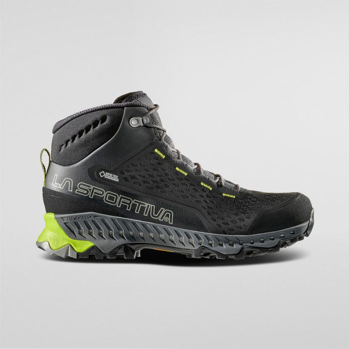 La Sportiva Stream GTX Men product view 3 — Carbon/Apple Green