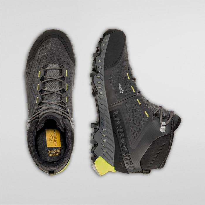 La Sportiva Stream GTX Men product view 4 — Carbon/Apple Green
