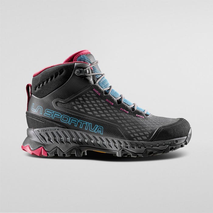 La Sportiva Stream Woman GTX product view 3 — Black/Topaz
