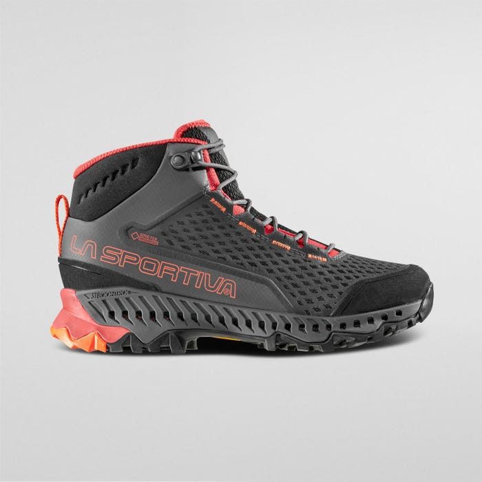 La Sportiva Stream Woman GTX product view 3 — Carbon/Cherry Tomato