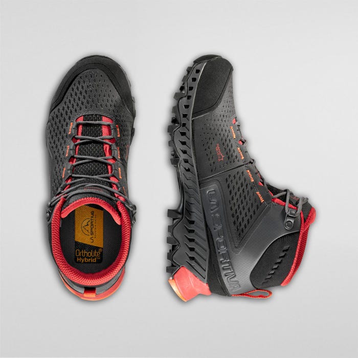 La Sportiva Stream Woman GTX product view 4 — Carbon/Cherry Tomato