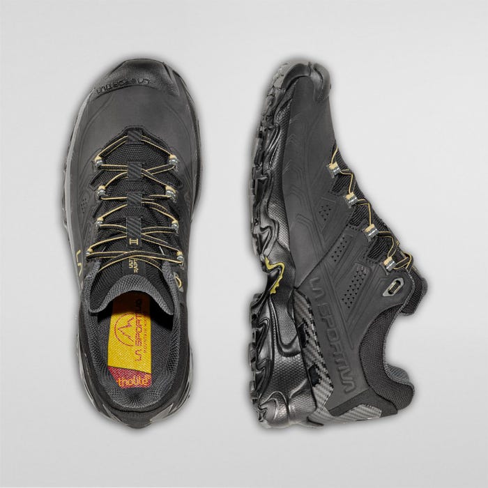 La Sportiva Ultra Raptor II Leather GTX Men product view 4 — Black/Cedar