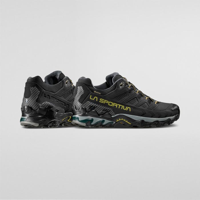 La Sportiva Ultra Raptor II Leather GTX Men product view 5 — Black/Cedar
