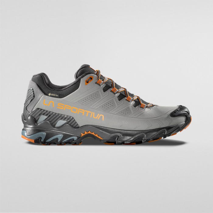 La Sportiva Ultra Raptor II Leather GTX Men product view 3 — Grey/Marmalade