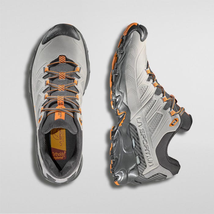 La Sportiva Ultra Raptor II Leather GTX Men product view 4 — Grey/Marmalade
