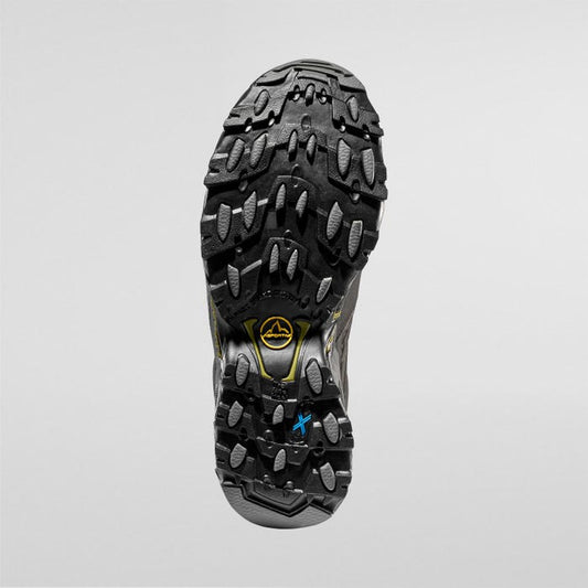 La Sportiva Ultra Raptor II Leather Wide GTX Men product view 2 — Black/Cedar