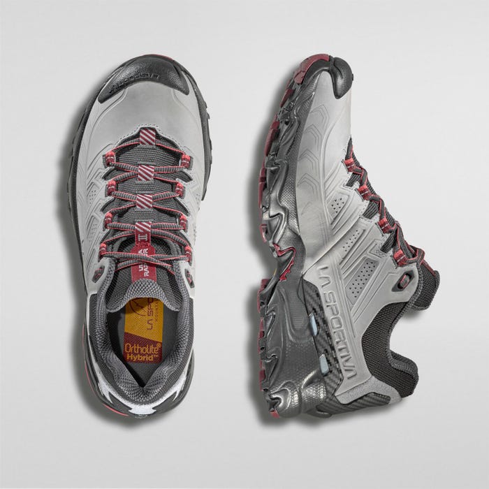 La Sportiva Ultra Raptor II Leather Woman GTX product view 4 — Cloud/Redwood