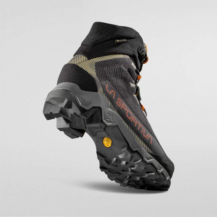 La Sportiva Aequilibrium Hike GTX Men product view 6 — Carbon/Papaya