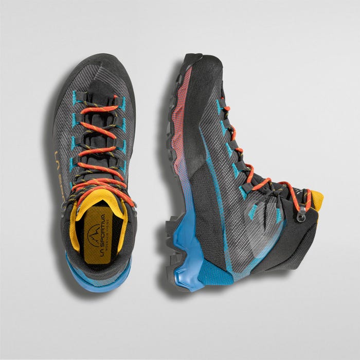 La Sportiva Aequilibrium Hike GTX Men product view 4 — Carbon/Tropic Blue
