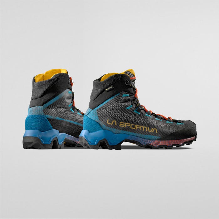 La Sportiva Aequilibrium Hike GTX Men product view 5 — Carbon/Tropic Blue
