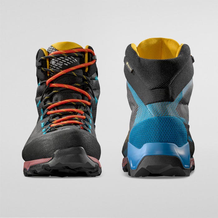 La Sportiva Aequilibrium Hike GTX Men product view 6 — Carbon/Tropic Blue