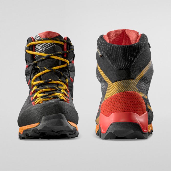 La Sportiva Aequilibrium Hike GTX Men product view 6 — Carbon/Yellow