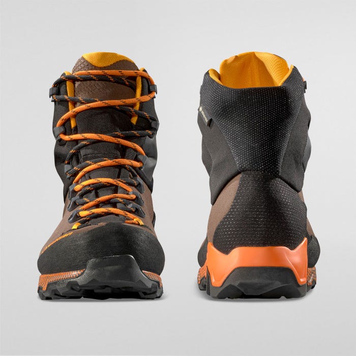 La Sportiva Aequilibrium Trek GTX Men product view 6 — Chocolate/Papaya
