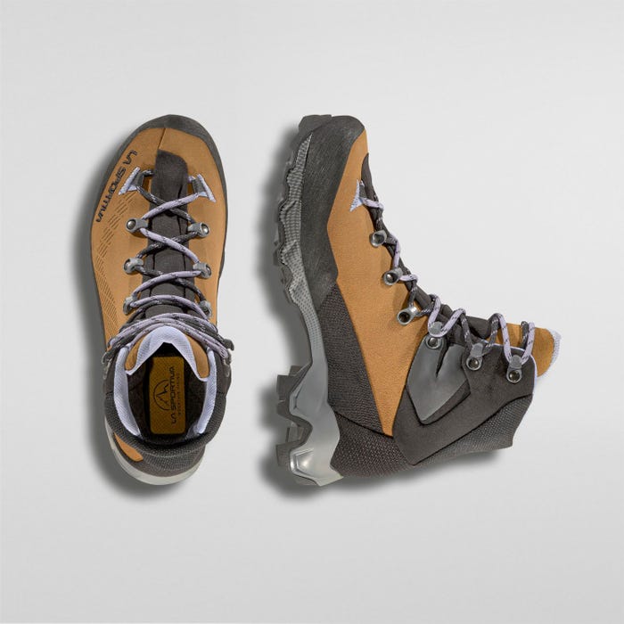 La Sportiva Aequilibrium Trek Woman GTX product view 4 — Coffee/Stone