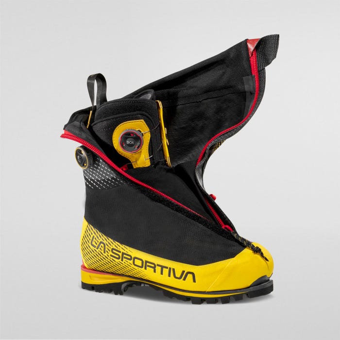 La Sportiva G2 Evo Unisex product view 3 — Black/Yellow