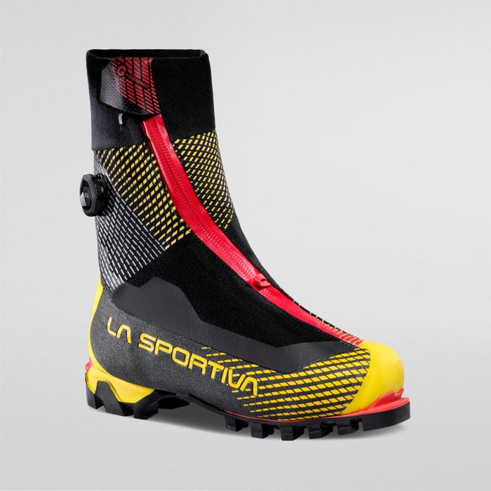 La Sportiva G-Summit Unisex product view 1 — Black/Yellow