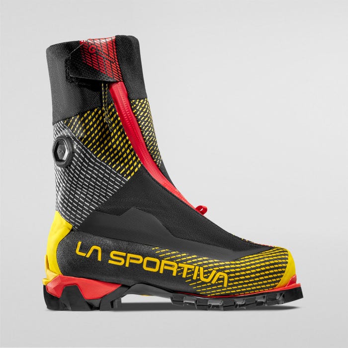 La Sportiva G-Summit Unisex product view 4 — Black/Yellow