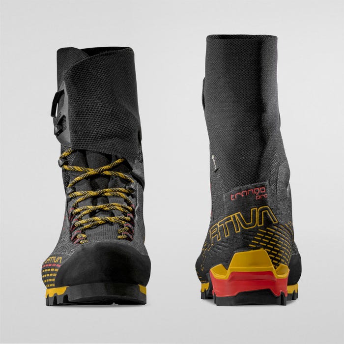 La Sportiva Trango Pro GTX Men product view 4 — Black/Yellow