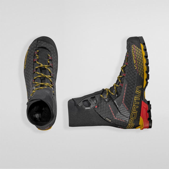 La Sportiva Trango Pro GTX Men product view 5 — Black/Yellow