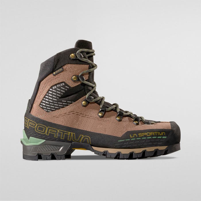 La Sportiva Trango Alpine Woman GTX product view 3 — Sand Dune/Aspen Green