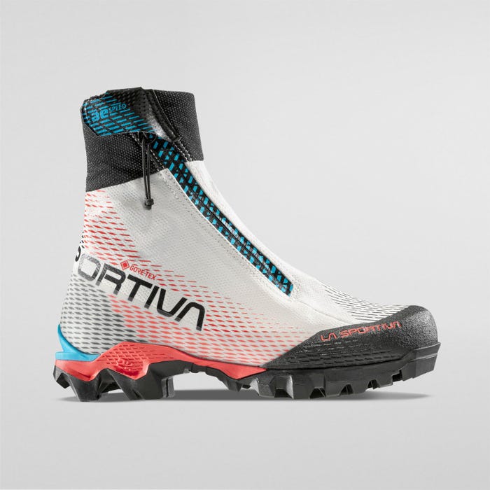 La Sportiva Aequilibrium Speed Woman GTX product view 4 — White/Hibiscus
