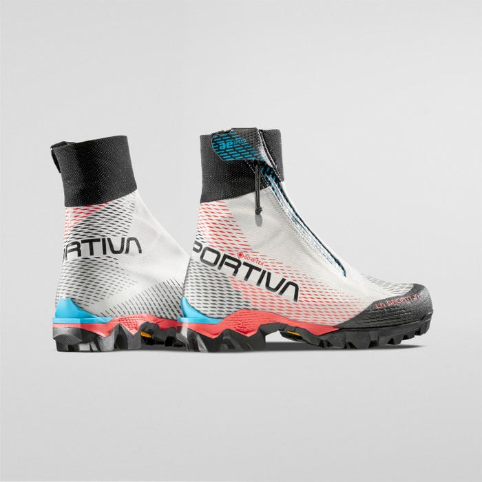 La Sportiva Aequilibrium Speed Woman GTX product view 5 — White/Hibiscus