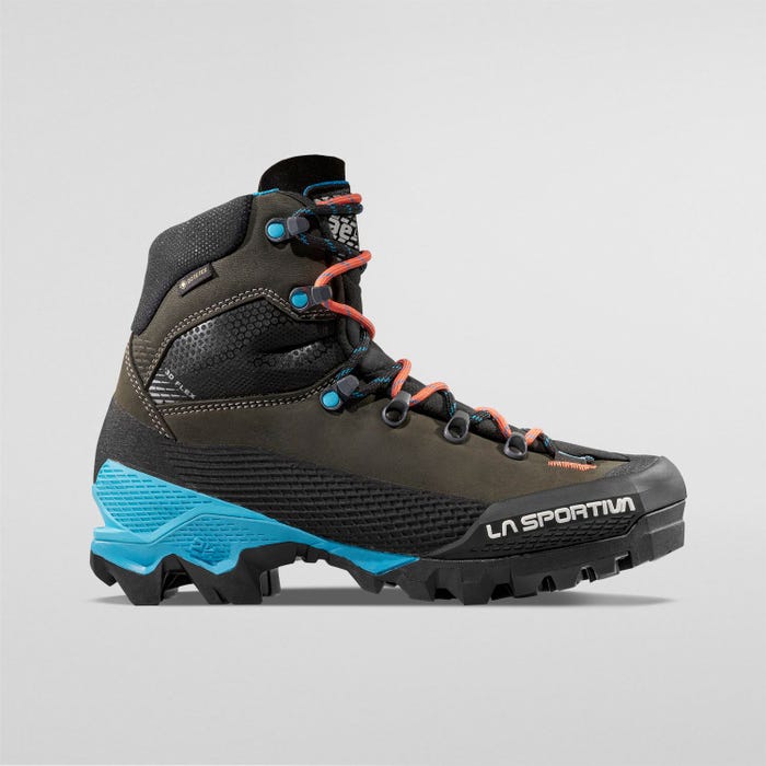 La Sportiva Aequilibrium LT Woman GTX product view 3 — Black/Hibiscus