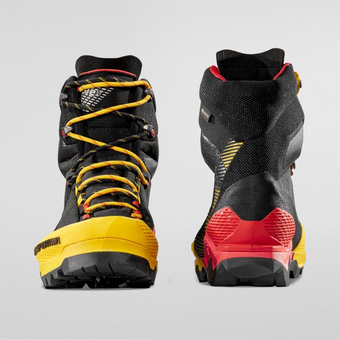 La Sportiva Aequilibrium ST GTX Men product view 5 — Black/Yellow