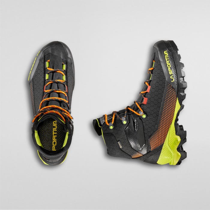 La Sportiva Aequilibrium ST GTX Men product view 6 — Carbon/Lime Punch