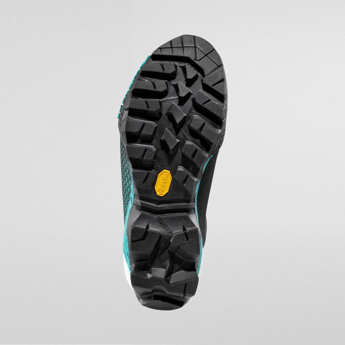 La Sportiva Aequilibrium ST Woman GTX product view 2 — Black/Aqua