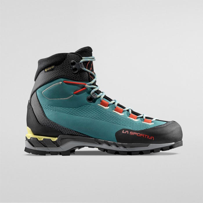 La Sportiva Trango Tech Leather Woman GTX product view 3 — Juniper/Zest