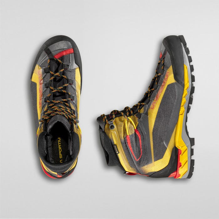 La Sportiva Trango Tech GTX Men product view 6 — Black/Yellow