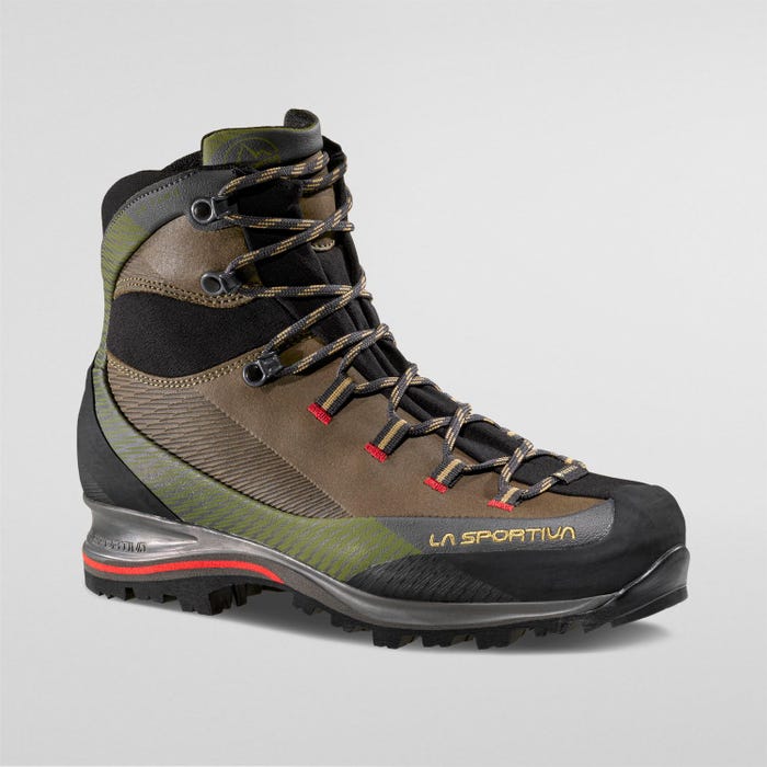 La Sportiva Trango Trk Leather GTX Men product view 1 — Ivy/Tango Red
