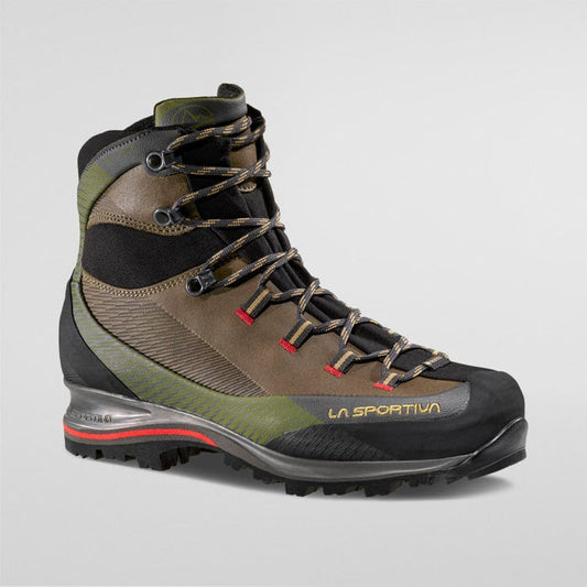 La Sportiva Trango Trk Leather GTX Men product view 1 — Ivy/Tango Red
