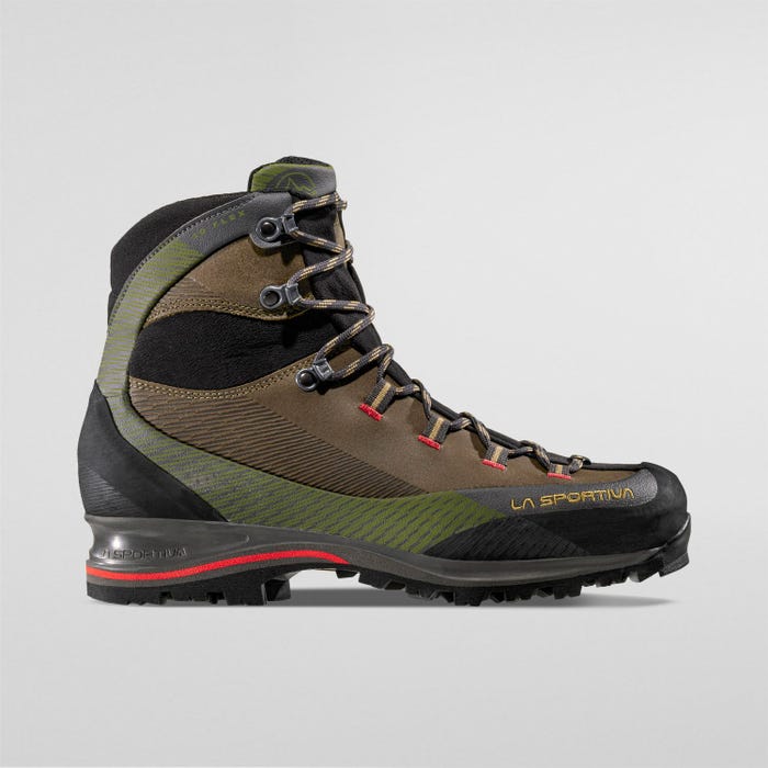 La Sportiva Trango Trk Leather GTX Men product view 3 — Ivy/Tango Red