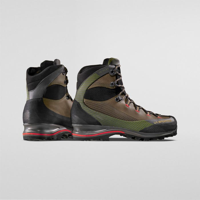 La Sportiva Trango Trk Leather GTX Men product view 4 — Ivy/Tango Red