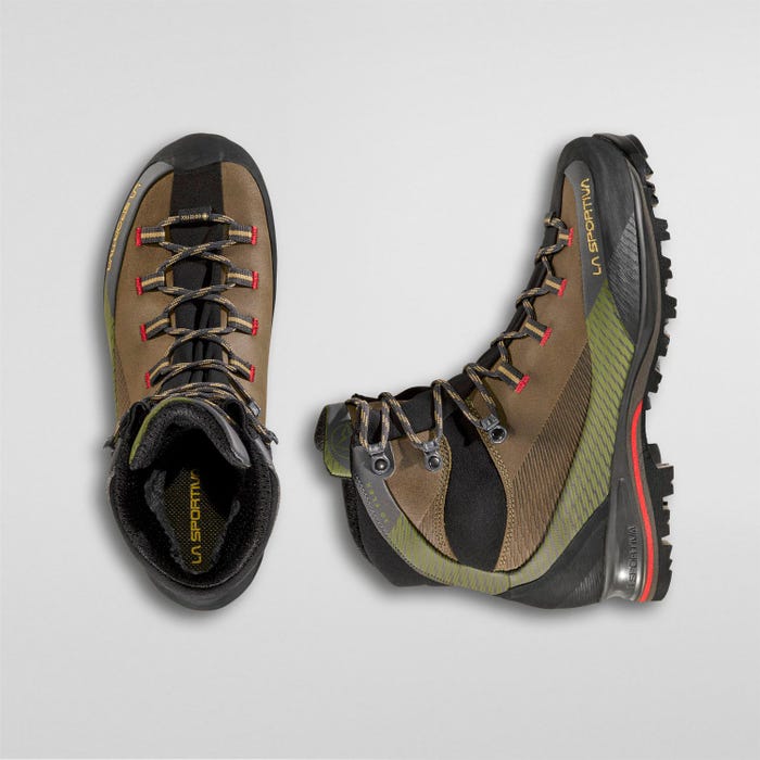 La Sportiva Trango Trk Leather GTX Men product view 6 — Ivy/Tango Red