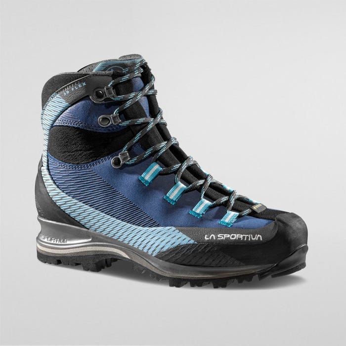 La Sportiva Trango Trk Leather Woman GTX product view 1 — Opal/Pacific Blue