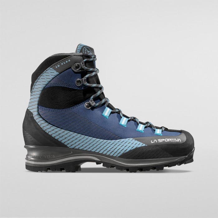 La Sportiva Trango Trk Leather Woman GTX product view 3 — Opal/Pacific Blue
