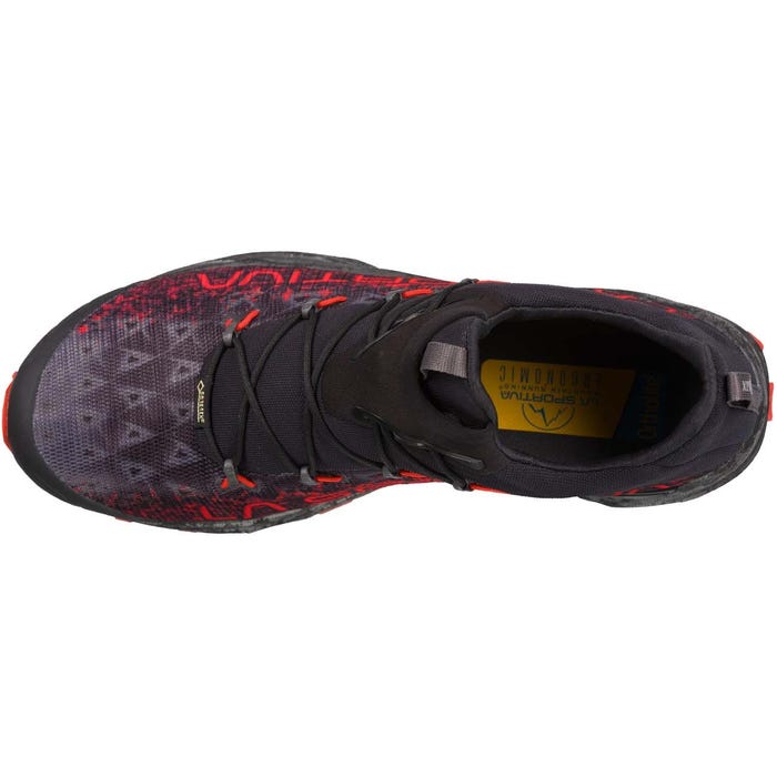 La Sportiva Tempesta GTX Men product view 3 — Black/Poppy