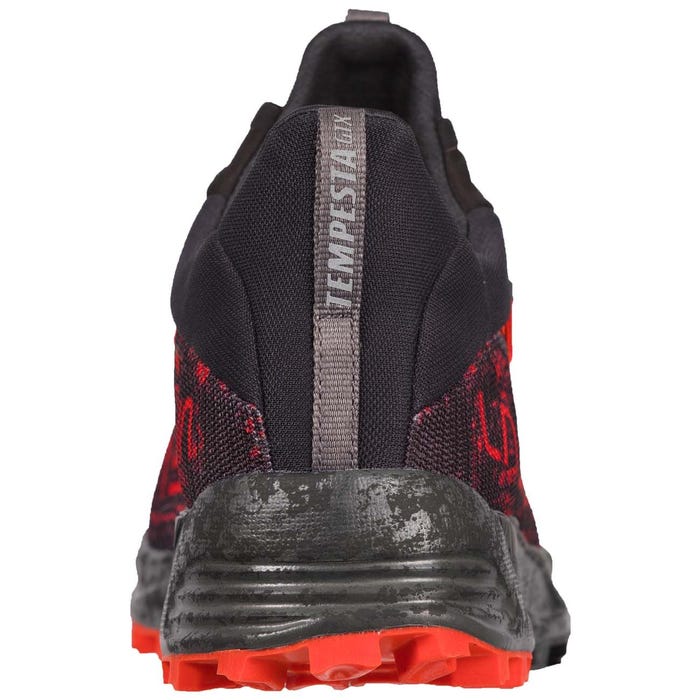 La Sportiva Tempesta GTX Men product view 6 — Black/Poppy