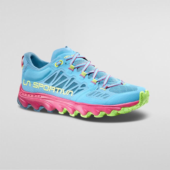 La Sportiva Helios III Woman product view 1 — Topaz/Red Plum