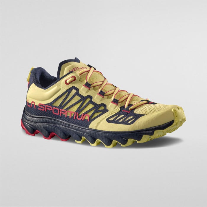 La Sportiva Helios III Woman product view 1 — Zest/Night Sky