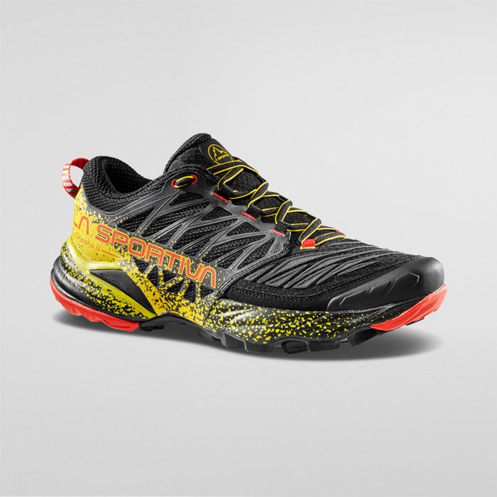 La Sportiva Akasha II Men product view 1 — Black/Yellow