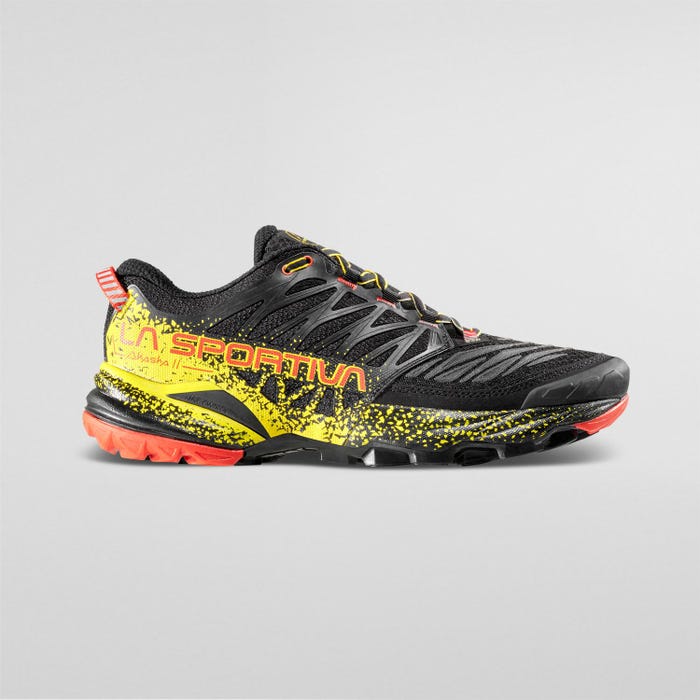La Sportiva Akasha II Men product view 3 — Black/Yellow