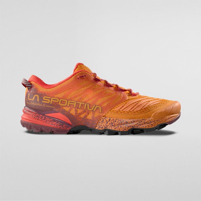 La Sportiva Akasha II Men product view 3 — Hawaiian Sun/Redwood