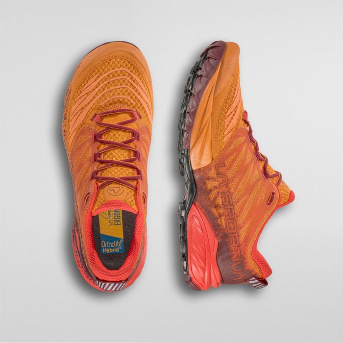 La Sportiva Akasha II Men product view 4 — Hawaiian Sun/Redwood