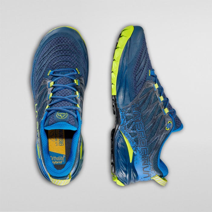 La Sportiva Akasha II Men product view 4 — Storm Blue/Lime Punch