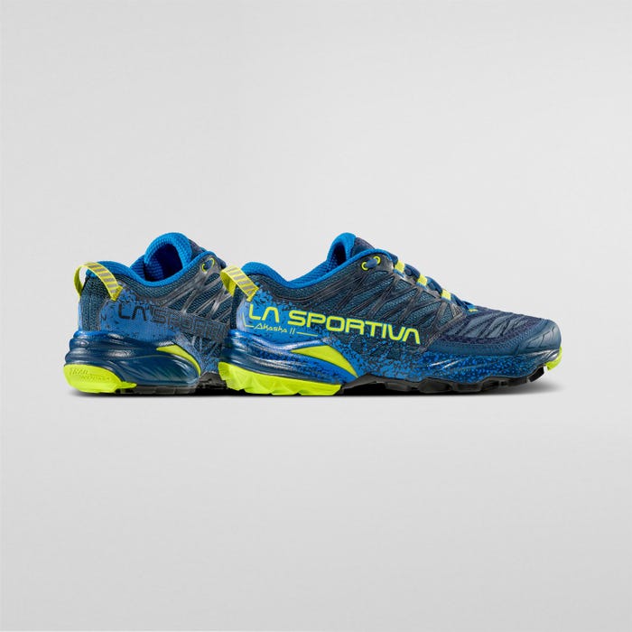 La Sportiva Akasha II Men product view 5 — Storm Blue/Lime Punch
