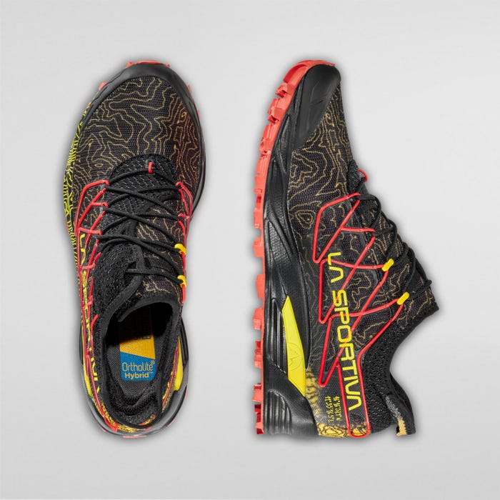 La Sportiva Mutant Men product view 4 — Black/Yellow